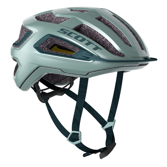 Capacete Scott Arx Plus Mips (Ce) Tamanho G/L L (59-61Cm) | Azul Água