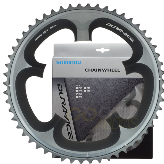 Coroa Shimano Dura Ace Fc-7900 54T-A Bcd 130Mm 10V - Alumínio | Preta E Prata