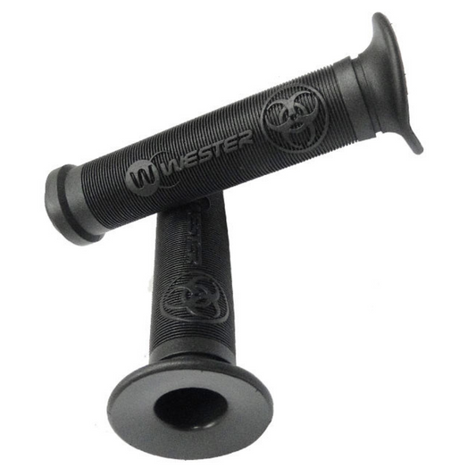 Manopla Freestyle Wester Com Ponteira Pro-W 135Mm Com Flange | Preta