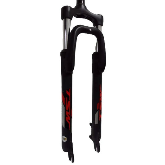 Suspensão Aro 29 Tsw Ride 80 Mm Over Aheadset | Preta E Vermelha