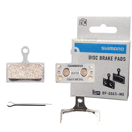 Pastilha De Freio Shimano Bp G04Ti Mx - Xt Slx Alfine | Metal