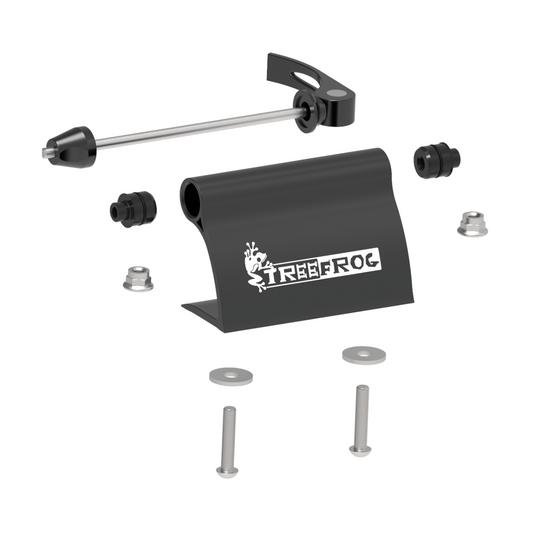 Suporte universal TreeFrog de garfo para eixos 9mm e 15mm