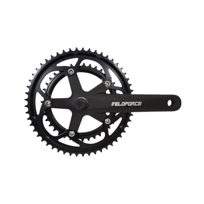 Pedivela duplo Veloforce 53/39 Ponta Quadrada