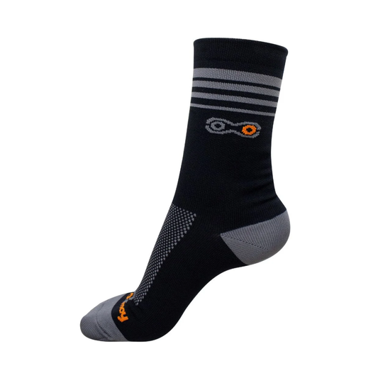 Meia de ciclismo Márcio May Sports Elo (Cano alto)