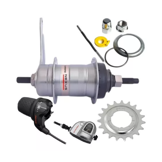 kit cubo Shimano Nexus 36 Furos de 3 Velocidades - Contra Pedal