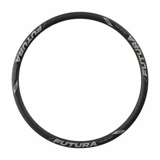 Aro Vzan Futura 700C/24F P106 Tubeless à disco – Preto fosco