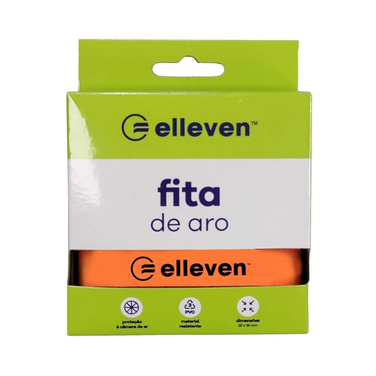 Fita de aro Elleven PVC 29x18mm - Laranja
