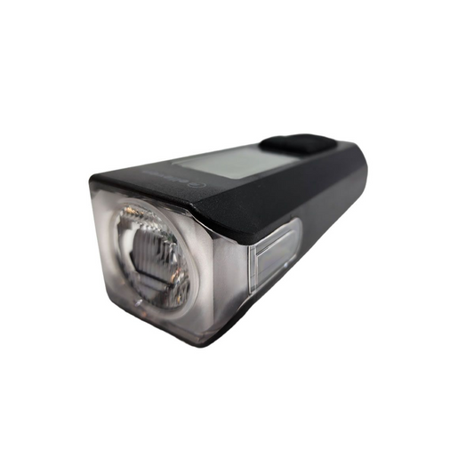 Farol Elleven com ciclocomputador sem fio integrado