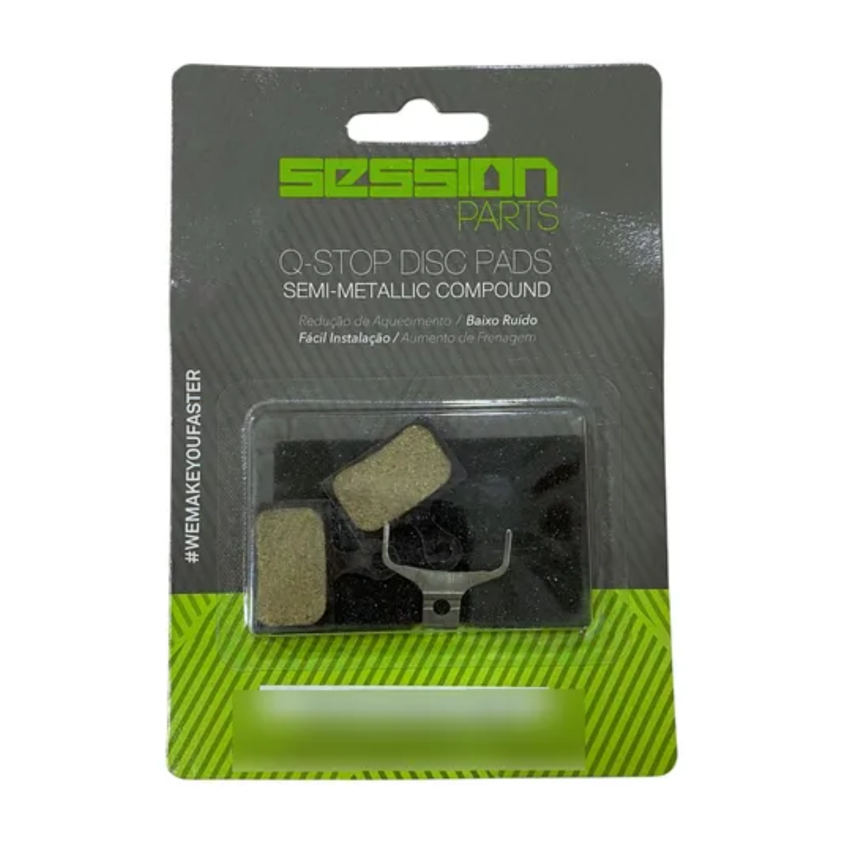 Pastilha de freio semi-metálica  Session - compatível com Shimano XTR Dura-Ace Ultegra