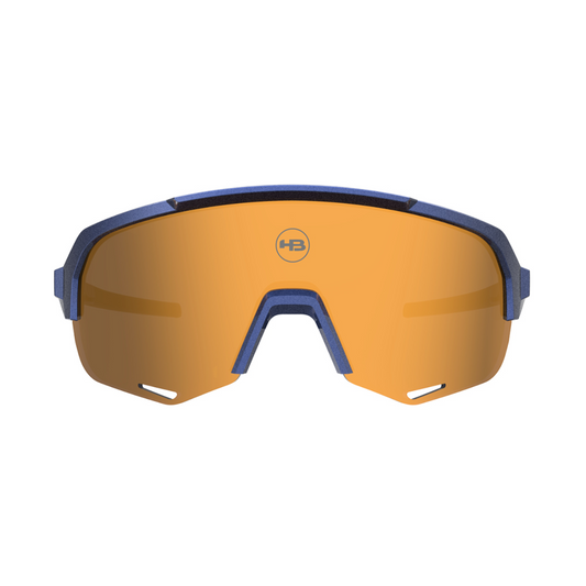 Óculos HB Edge R Silver Light Blue / Lente Orange Chrome