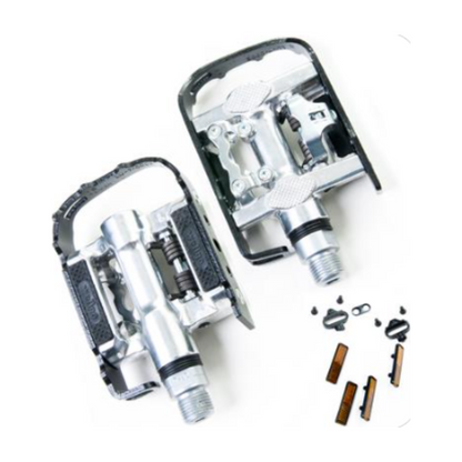 Pedal Wellgo C2B MTB Clip/PTF – Alumínio, eixo 9/16”