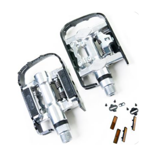 Pedal Wellgo C2B MTB Clip/PTF – Alumínio, eixo 9/16”