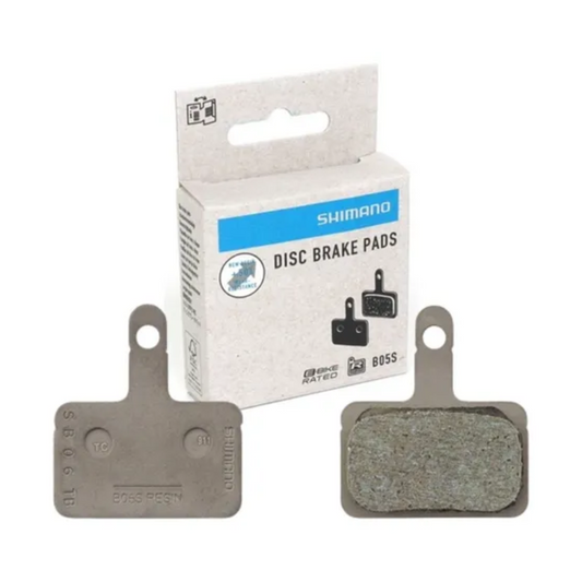 Par de pastilhas de freio a disco Shimano B05S em Resina