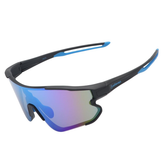 Óculos de Ciclismo EL54 Elleven - Preto com azul