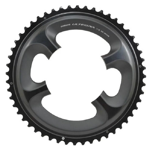 Coroa Shimano Ultegra FC-6800 52 Dentes BCD 110 Mm - Alumínio | Cinza