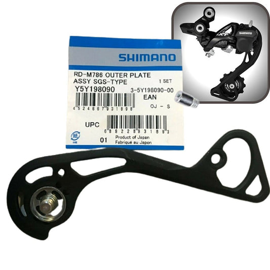 Haste De Câmbio Shimano Deore Xt Rd-M786 - Externa Sgs