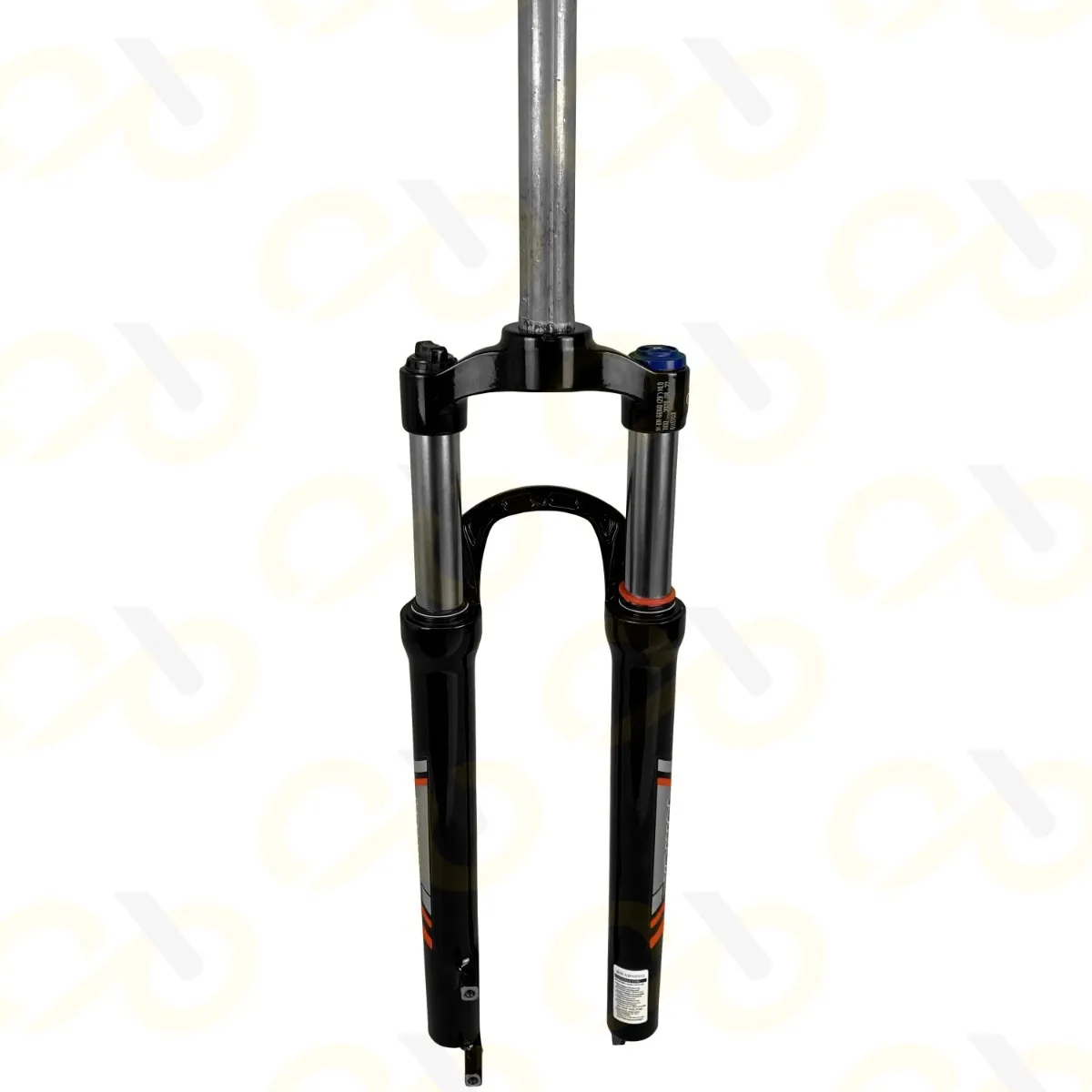 Suspensão aro 29 Vortex com 100mm de curso e trava bengala