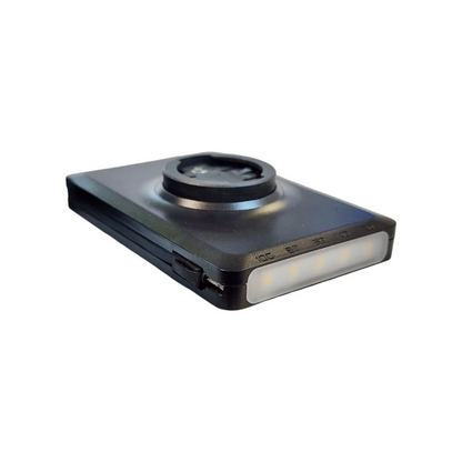 Farol dianteiro com suporte para GPS + Powerbank 5000 mAh