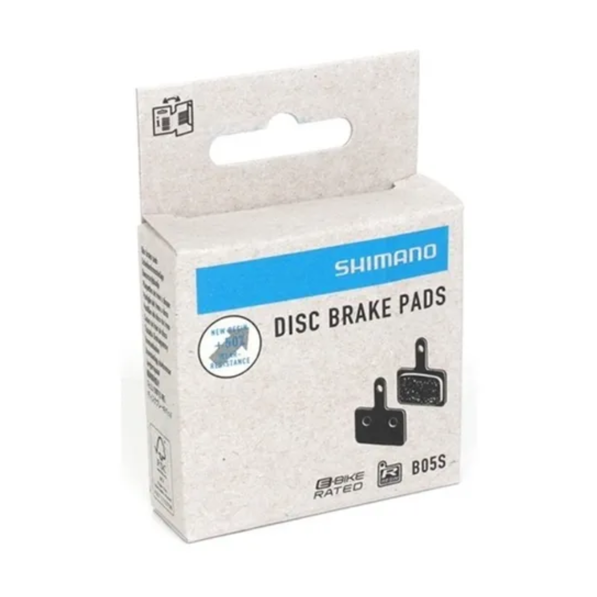 Par de pastilhas de freio a disco Shimano B05S em Resina