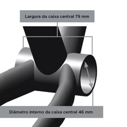 Movimento Central Sram Dub Cervelo 46mm Pf30 79mm A Road