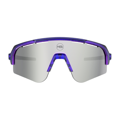 Óculos de sol HB Edge S Silver Purple / Lente Silver