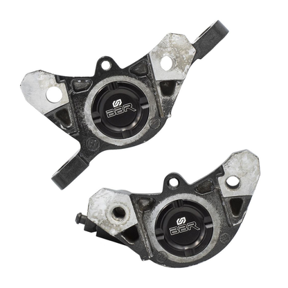 Par de pistões BBR em alumínio p/ pinça Shimano SLX/XT/XTR