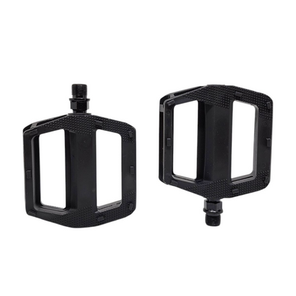 Pedal Plataforma HP Eixo 9/16” – Rolamentado em Nylon com Refletor