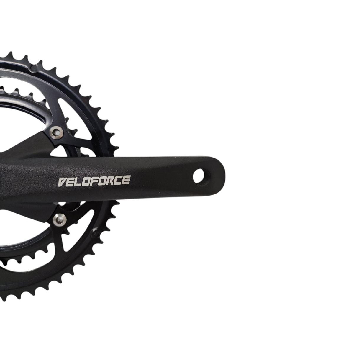 Pedivela duplo Veloforce 53/39 Ponta Quadrada