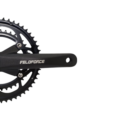 Pedivela duplo Veloforce 53/39 Ponta Quadrada