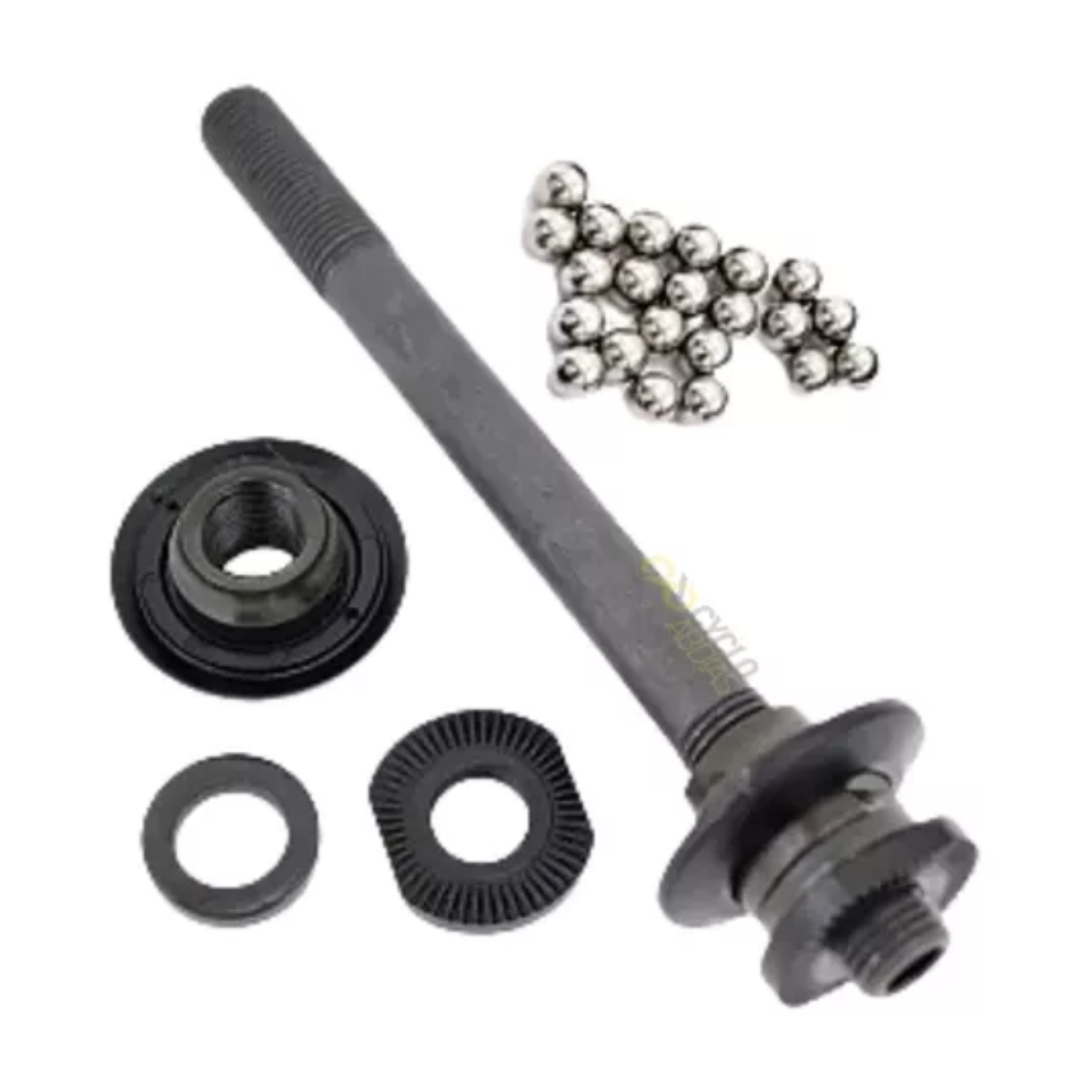 Eixo dianteiro Shimano para cubo HB-3500 - 108mm 4-1/4
