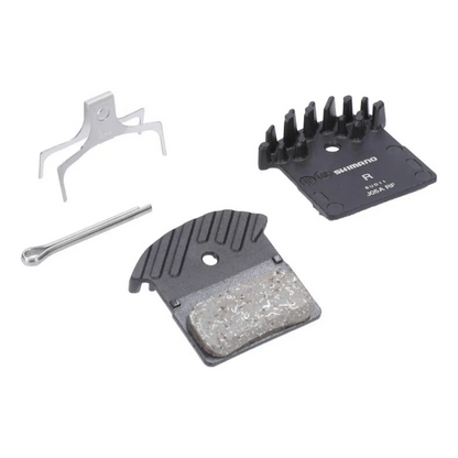 Par de pastilhas de freio Shimano BP-J05A-RF em Resina