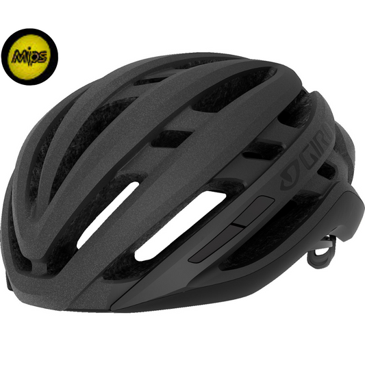 Capacete Giro Agilis Mips Tamanho M (55-59 Cm) | Preto Fosco