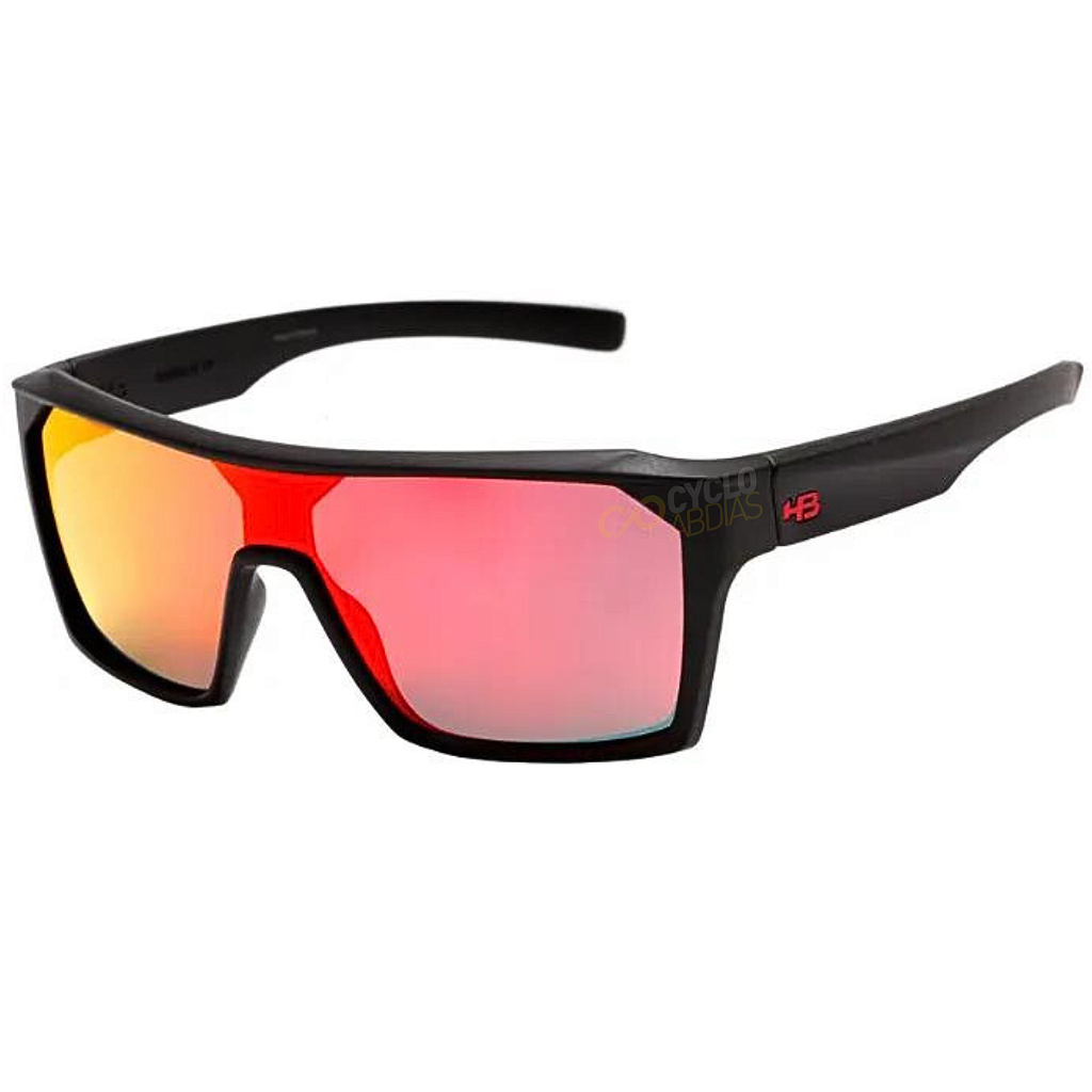 Óculos Hot Buttered Carvin 2.0 Matte Black Red Chrome | Preto Fosco