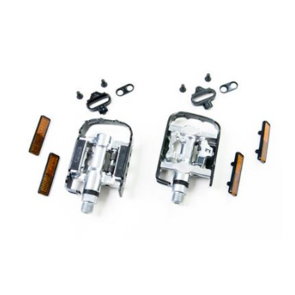 Pedal Wellgo C2B MTB Clip/PTF – Alumínio, eixo 9/16”