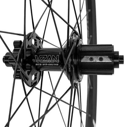 Par de rodas Vzan Everest XC 29/28F Boost para Sram XD