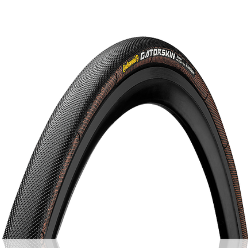 Pneu Continental Tubular Sprinter Gatorskin 28X25Mm 176Tpi | Preto E Marrom