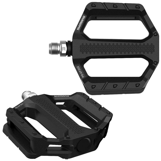 Par De Pedal Shimano Pd-Ef202 Plataforma Para Mtb | Preto