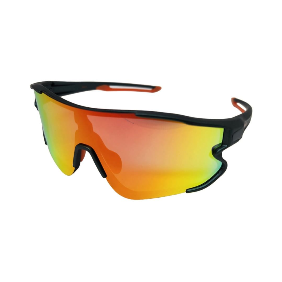 Óculos de ciclismo Elleven EL54 Colors verde/laranja