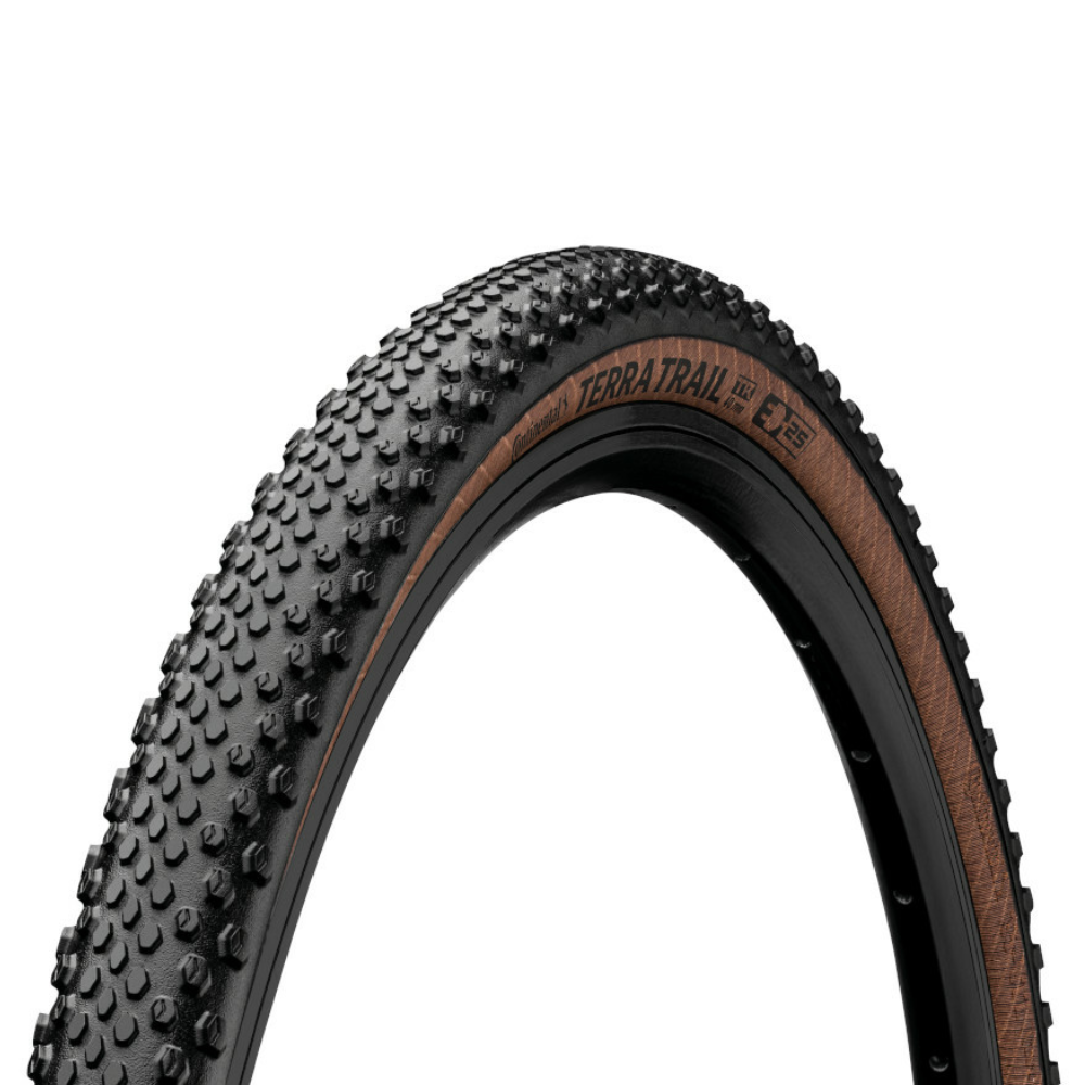 Pneu Continental Terra Trail Shieldwall 700X40(1.5) | Preto Marrom