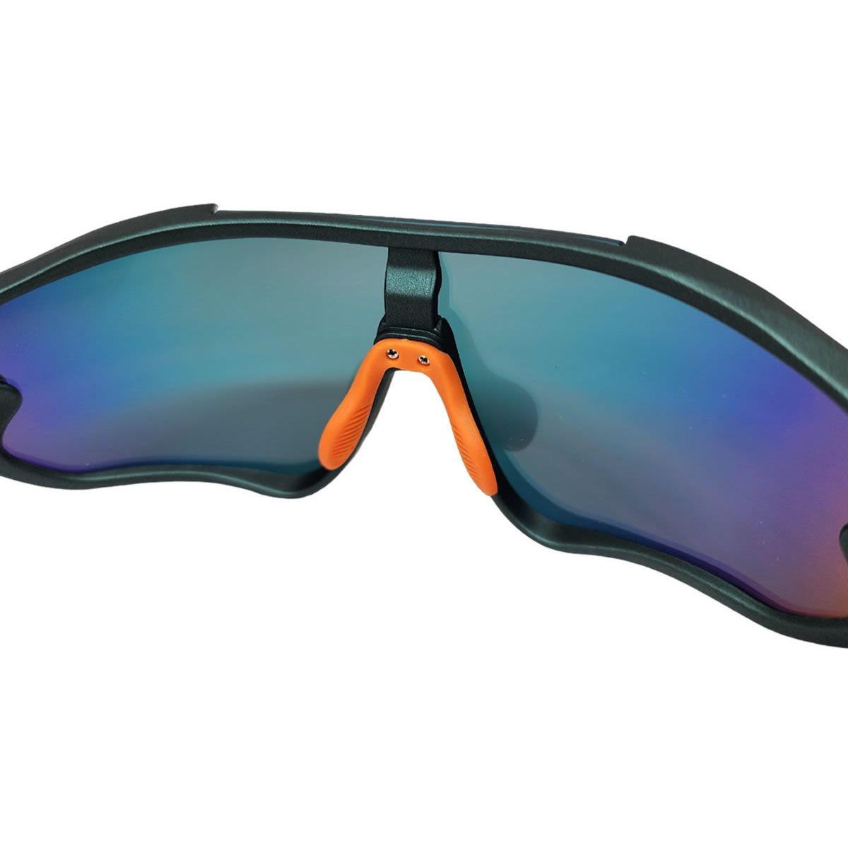 Óculos de ciclismo Elleven EL54 Colors verde/laranja