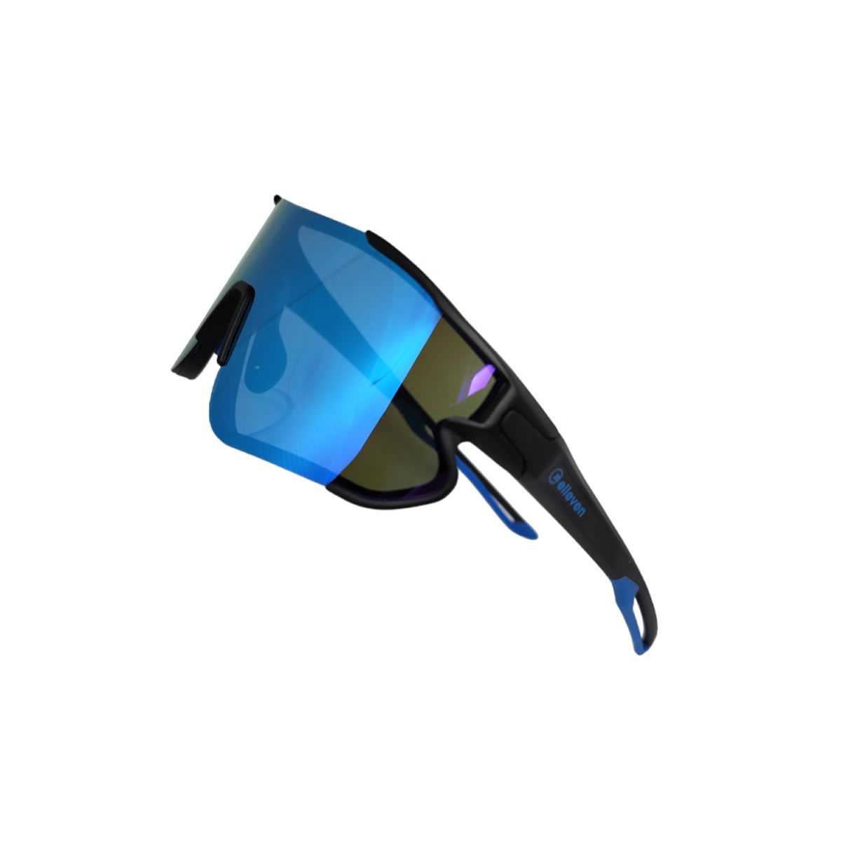 Óculos de Ciclismo EL54 Elleven - Preto com azul