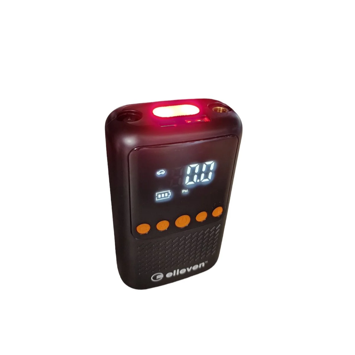 Bomba de ar elétrica Elleven 150 PSI powerbank recarregável USB