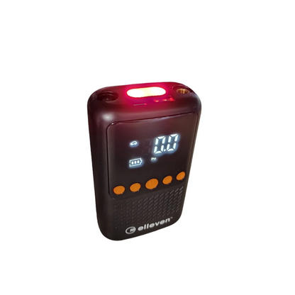Bomba de ar elétrica Elleven 150 PSI powerbank recarregável USB
