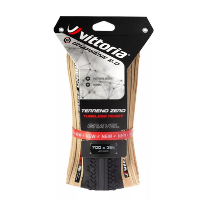 Pneu TLR Vittoria Terreno Zero 700x38 Bege - Gravel