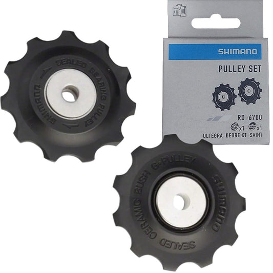 Par De Roldanas De Câmbio Shimano Ultegra Rd-6700 Deore Xt