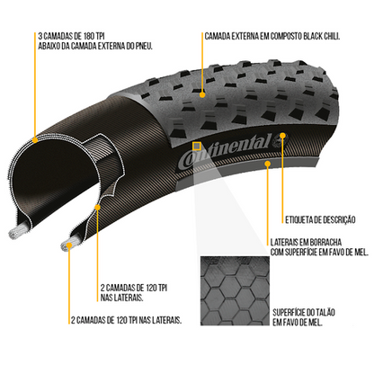 Pneu Continental Cross King Performance 26 X 2.3