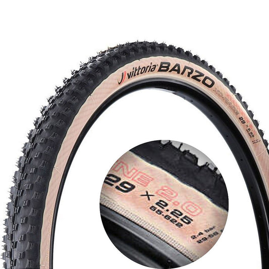 Pneu Vittoria Barzo Xc Race 29X2.25 Graphene | Preto E Bege