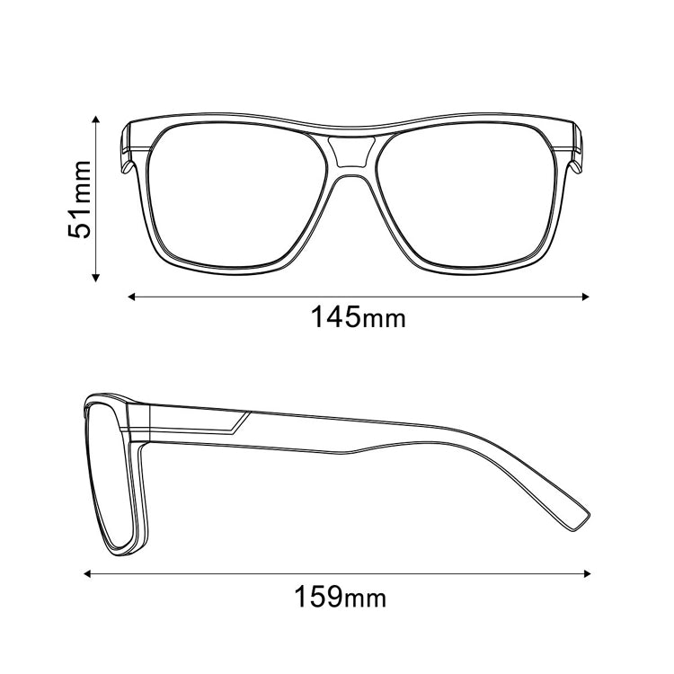 Óculos casual Shimano Square - CE-SQRE2-HC