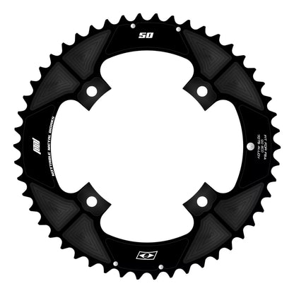 Coroa Nottable Indexada BCD 120 mm 4 furos para FSA Road