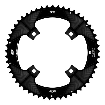 Coroa Nottable Indexada BCD 120 mm 4 furos para FSA Road